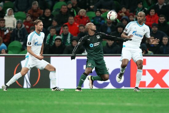 Football. Europa League. Krasnodar vs. Schalke 04