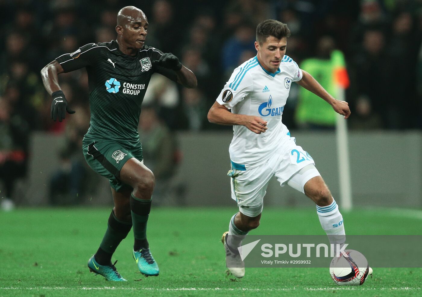 Football. Europa League. Krasnodar vs. Schalke 04