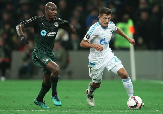 Football. Europa League. Krasnodar vs. Schalke 04