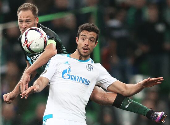 Football. Europa League. Krasnodar vs. Schalke 04