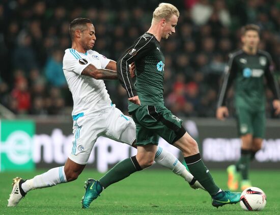 Football. Europa League. Krasnodar vs. Schalke 04