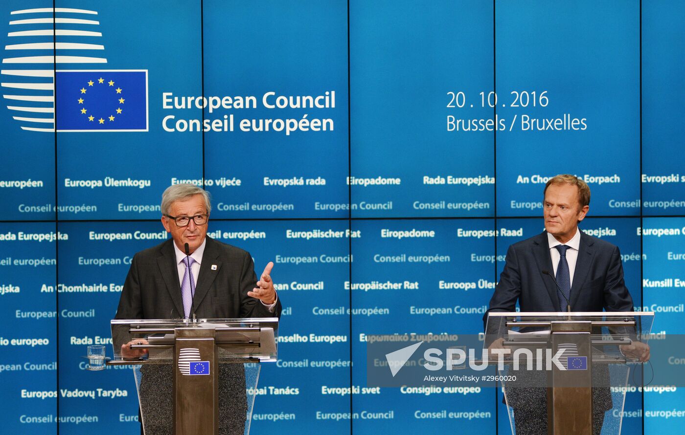 EU Summit in Brussels