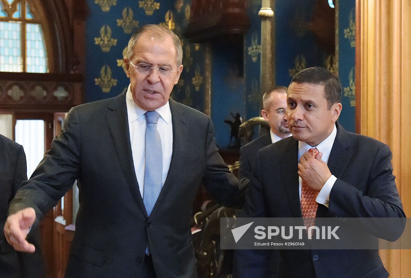 Foreign Minister Sergei Lavrov meets with Guatemalan counterpart