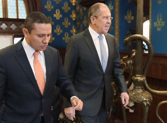 Foreign Minister Sergei Lavrov meets with Guatemalan counterpart