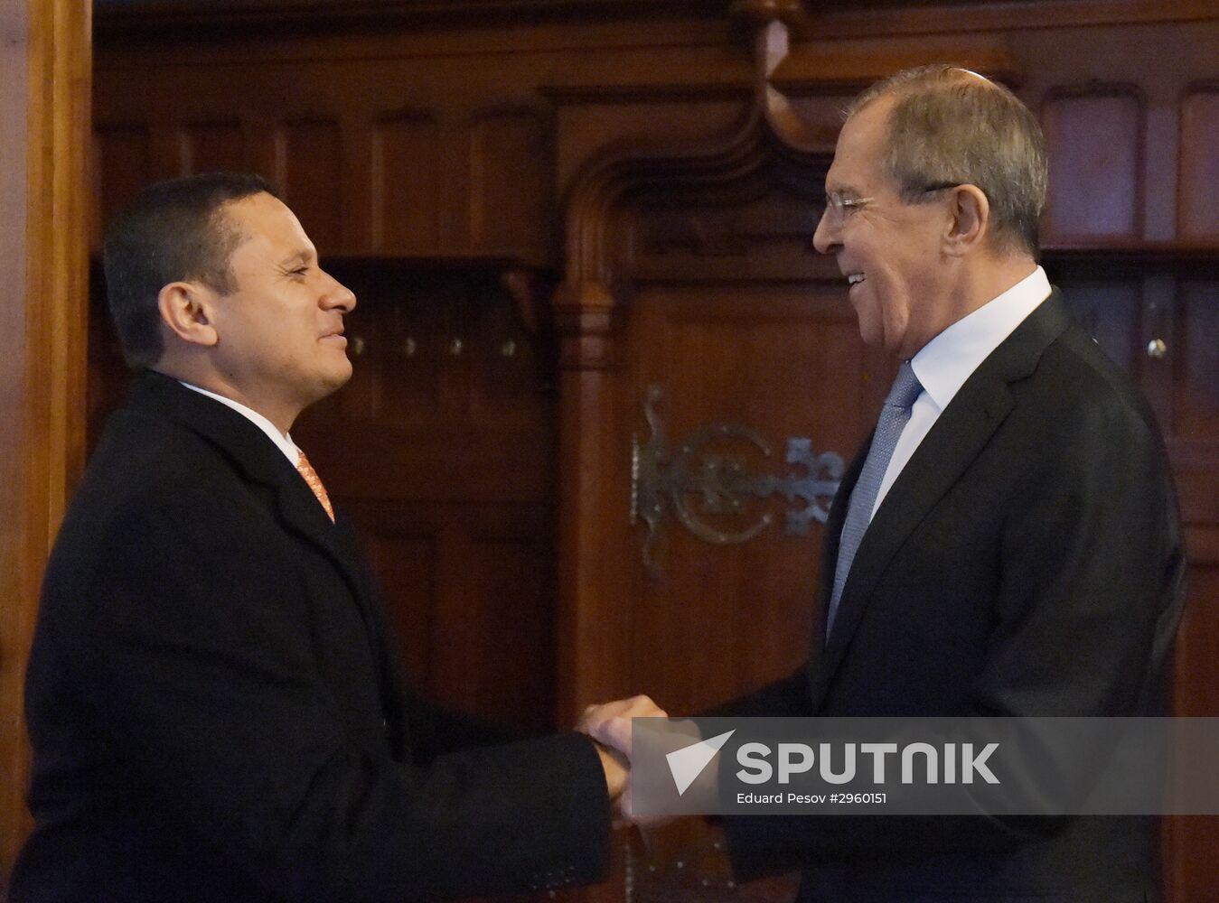Foreign Minister Sergei Lavrov meets with Guatemalan counterpart