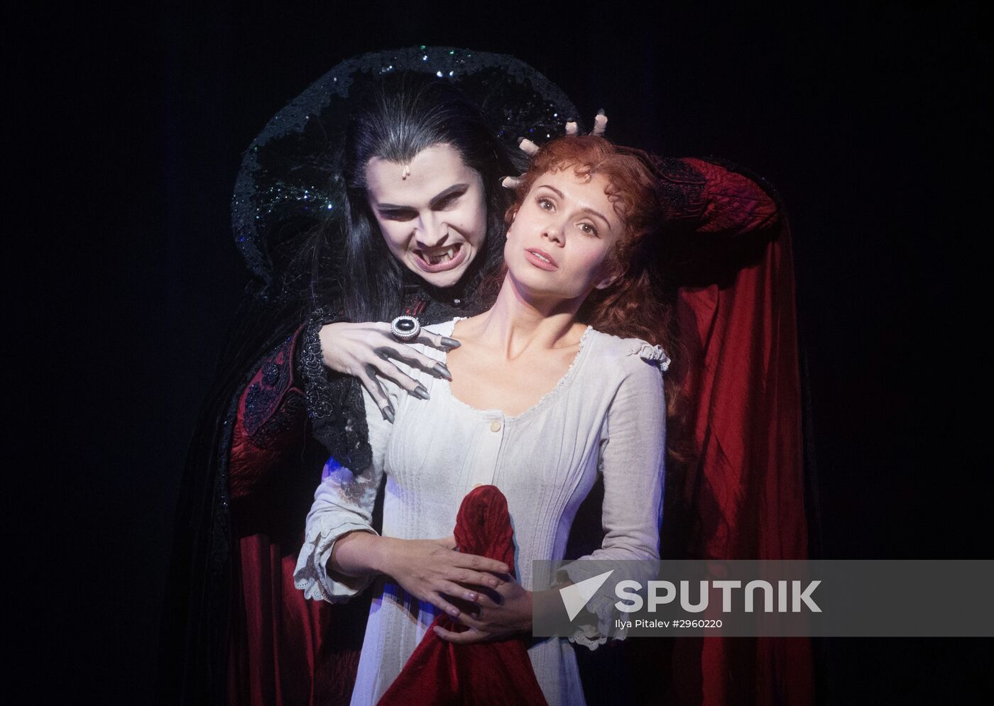 Rehearsal of musical Ball of the Vampires