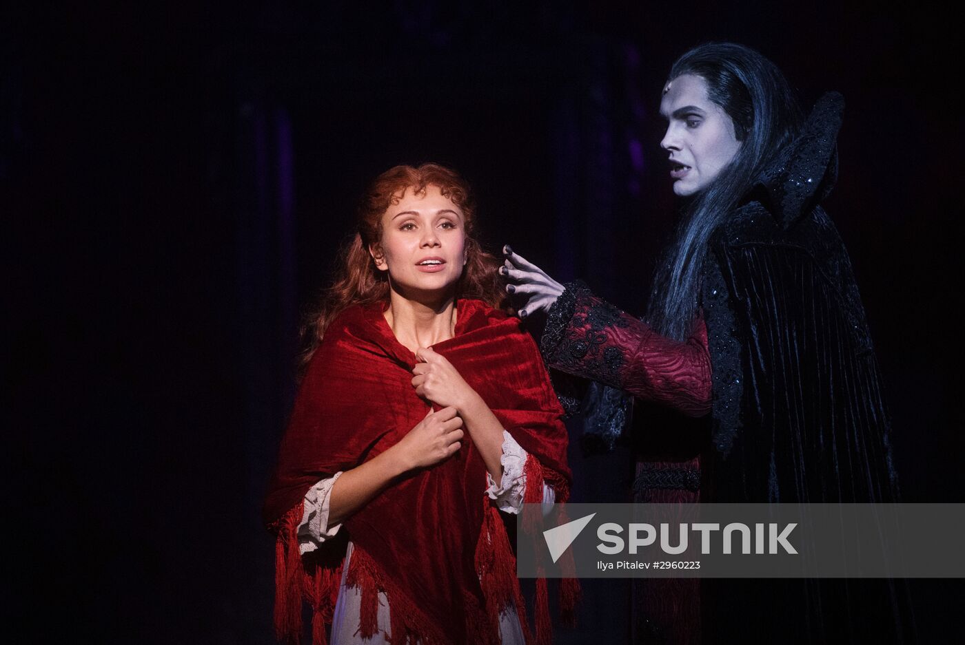 Rehearsal of musical Ball of the Vampires