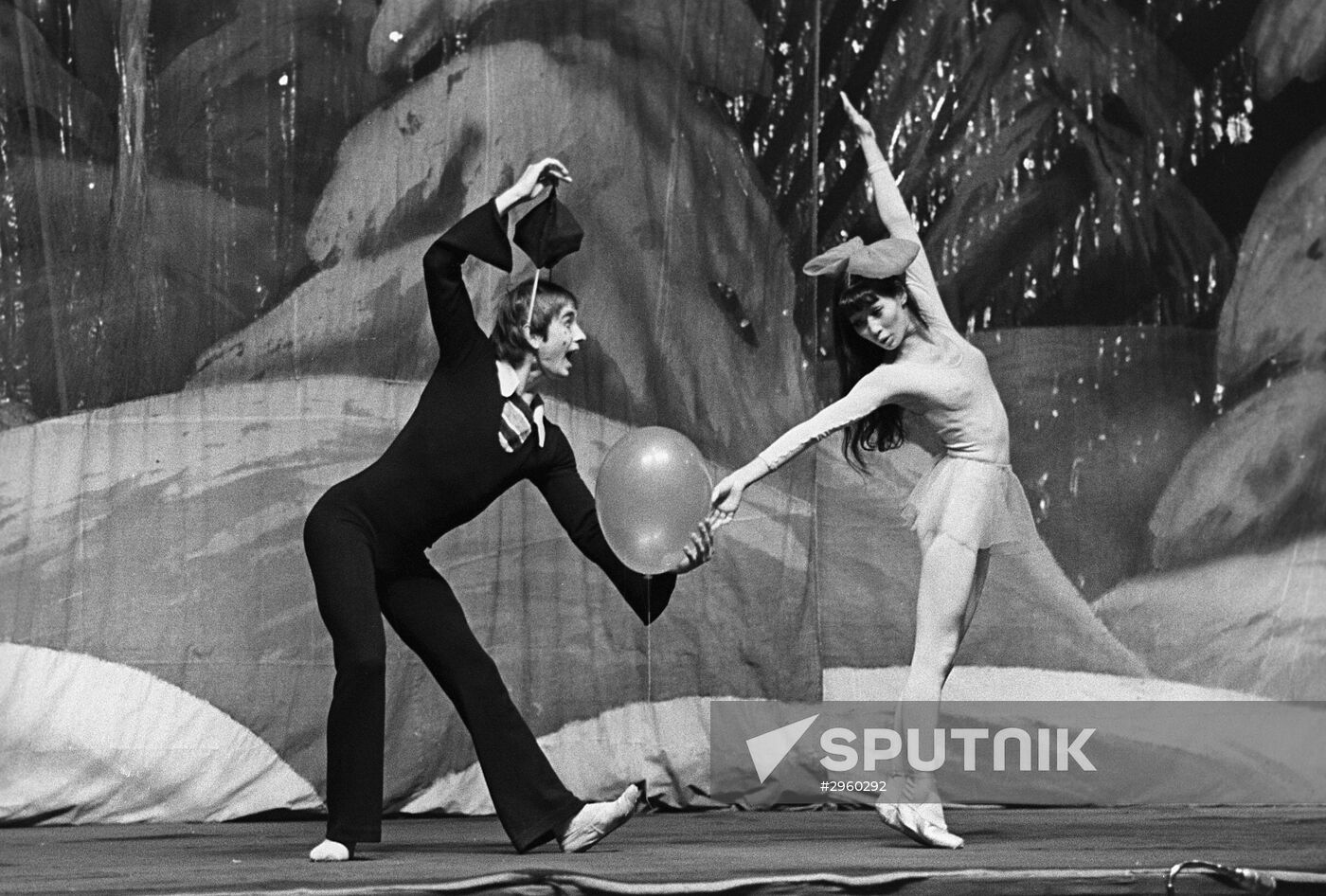 Variety performers Natalya and Oleg Kiryushkin