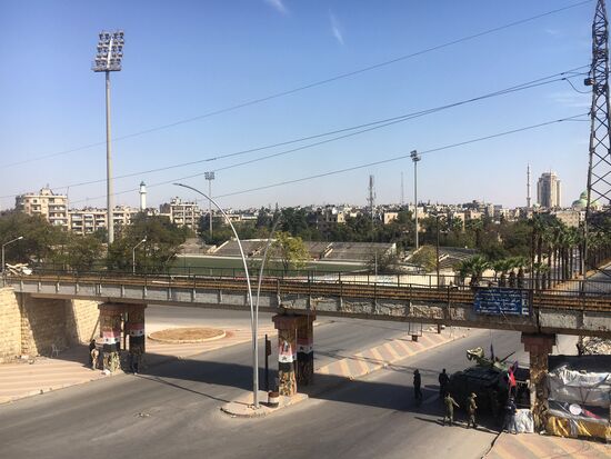 Humanitarian corridor in north Aleppo