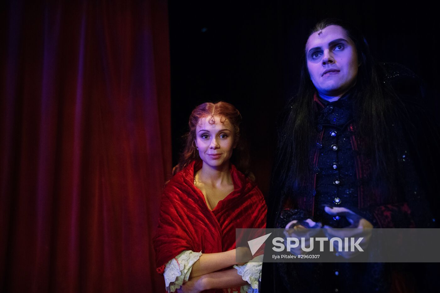 Rehearsal of musical Ball of the Vampires