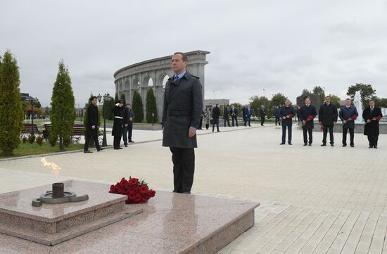 Prime Minister Medvedev visits Ingushetia