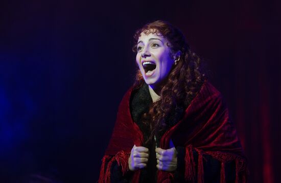 Dance of the Vampires musical rehearsal