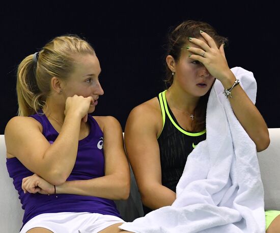 Tennis. 2016 Kremlin Cup. Day six