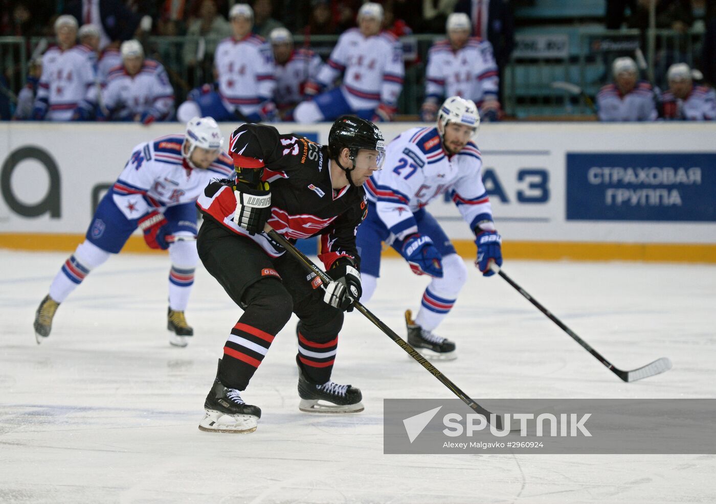 Kontinental Hockey League. Avangard vs. SKA