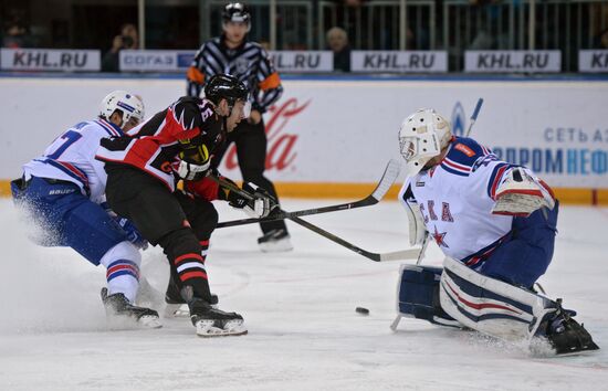 Kontinental Hockey League. Avangard vs. SKA