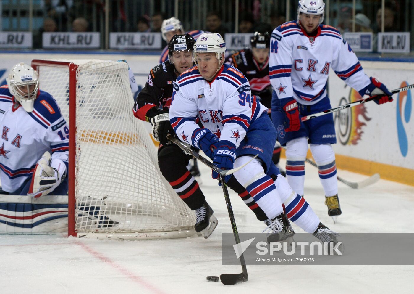 Kontinental Hockey League. Avangard vs. SKA