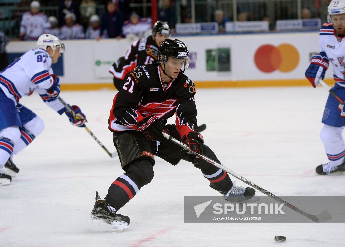 Kontinental Hockey League. Avangard vs. SKA