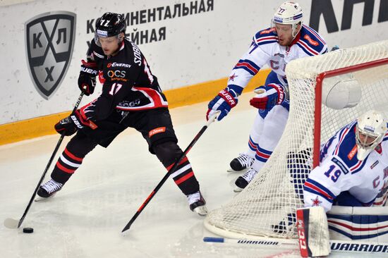 Kontinental Hockey League. Avangard vs. SKA