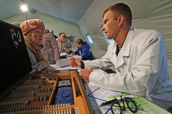 Mobile medical post