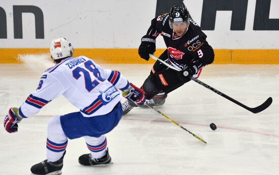 Kontinental Hockey League. Avangard vs. SKA