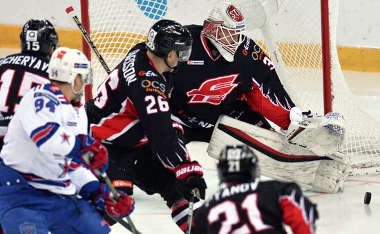 Kontinental Hockey League. Avangard vs. SKA