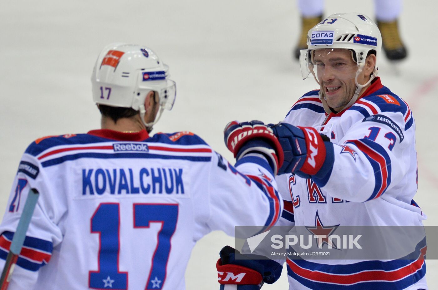 Kontinental Hockey League. Avangard vs. SKA