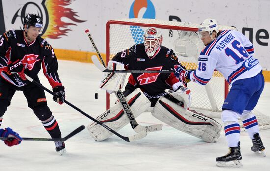 Kontinental Hockey League. Avangard vs. SKA