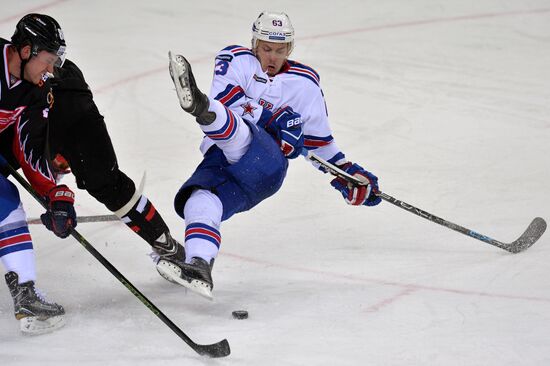Kontinental Hockey League. Avangard vs. SKA