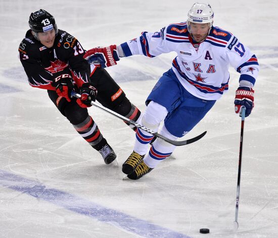 Kontinental Hockey League. Avangard vs. SKA