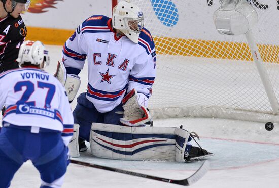 Kontinental Hockey League. Avangard vs. SKA