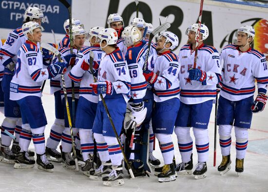 Kontinental Hockey League. Avangard vs. SKA