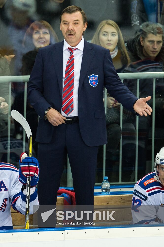 Kontinental Hockey League. Avangard vs. SKA