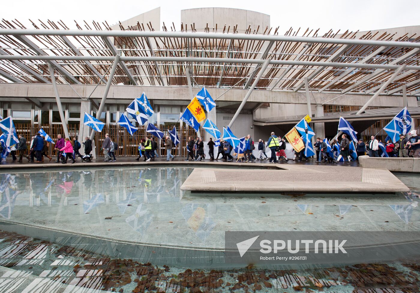 March and rally for Scotland's independence in Edinburgh