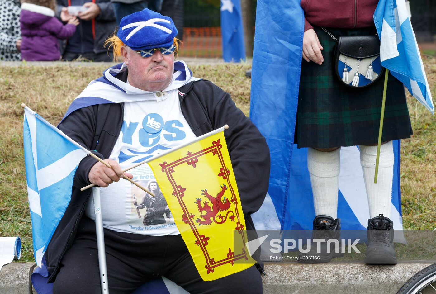 March and rally for Scotland's independence in Edinburgh