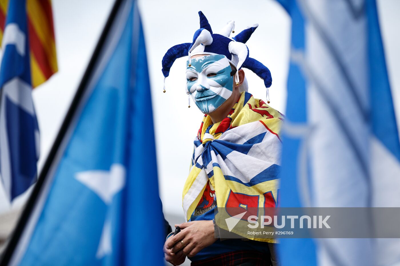 March and rally for Scotland's independence in Edinburgh