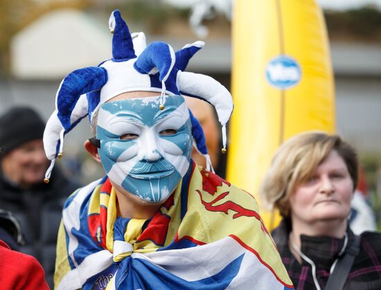 March and rally for Scotland's independence in Edinburgh