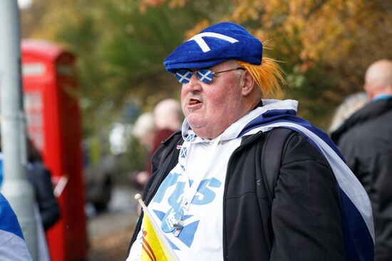March and rally for Scotland's independence in Edinburgh