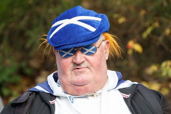 March and rally for Scotland's independence in Edinburgh