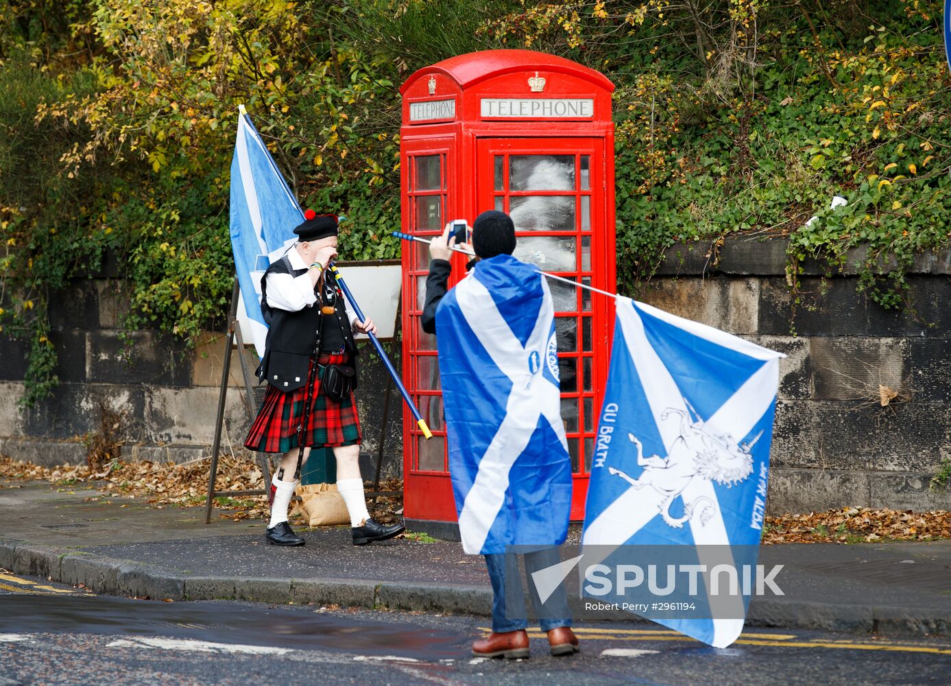 March and rally for Scotland's independence in Edinburgh