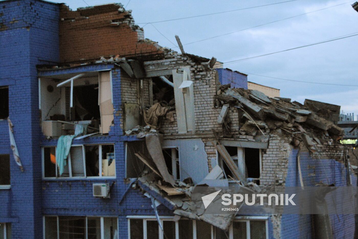 Household gas explodes in residential building in Ryazan