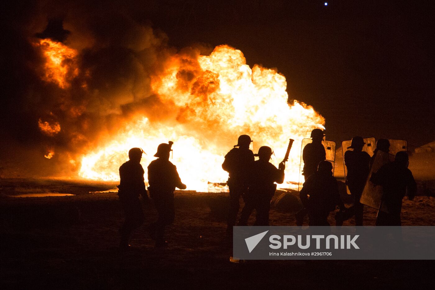 Update on refugee camp in Calais, France