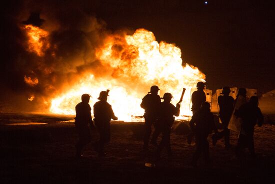 Update on refugee camp in Calais, France
