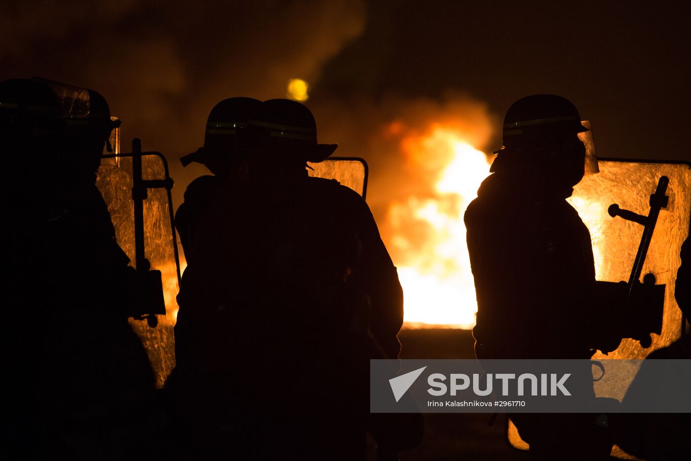 Update on refugee camp in Calais, France