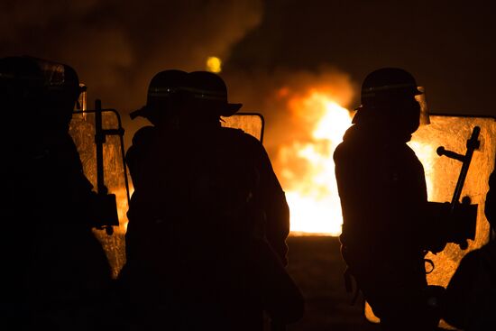 Update on refugee camp in Calais, France