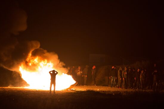 Update on refugee camp in Calais, France
