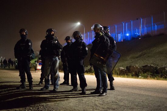 Update on refugee camp in Calais, France