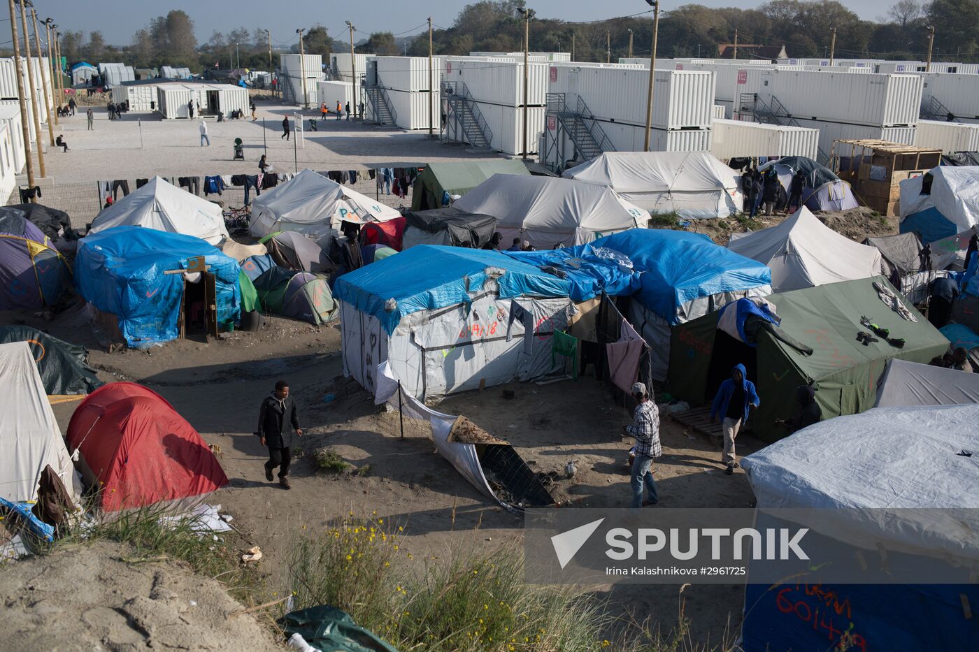 Update on refugee camp in Calais, France