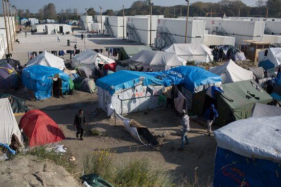 Update on refugee camp in Calais, France