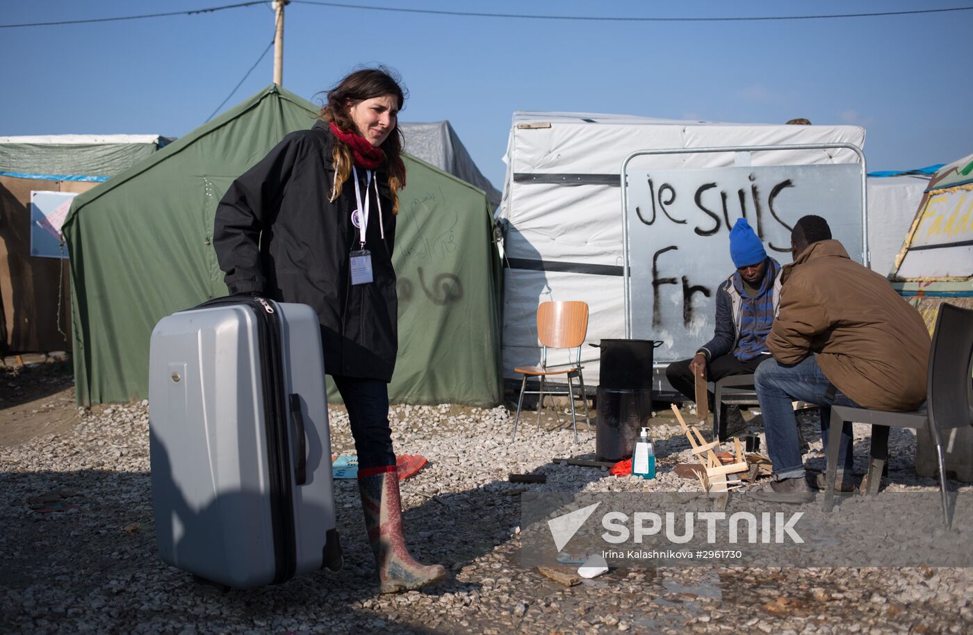 Update on refugee camp in Calais, France