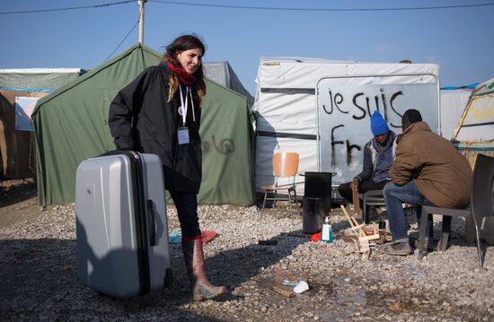 Update on refugee camp in Calais, France